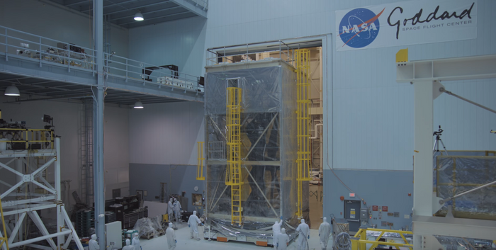 The James Webb Space Telescope just finished its vibration testing.
