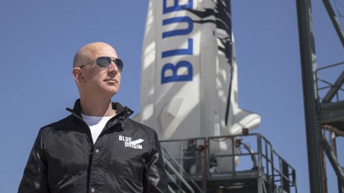 Jeff Bezos is funding Blue Origin with money from his other companies.