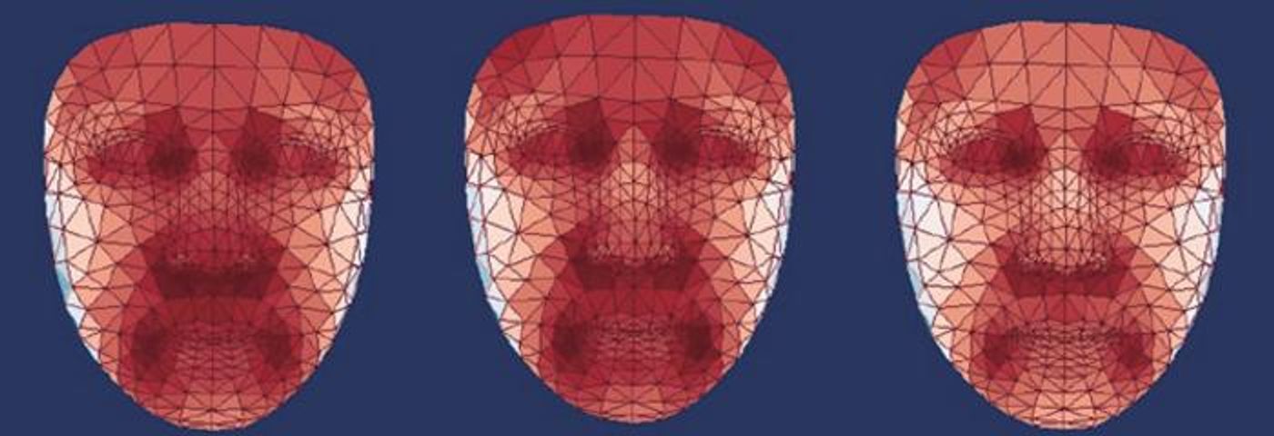 Average facial temperatures of three aging-status groups among women 50-60 years old  Credit  Zhengqing Yu and Jing-Dong J Han