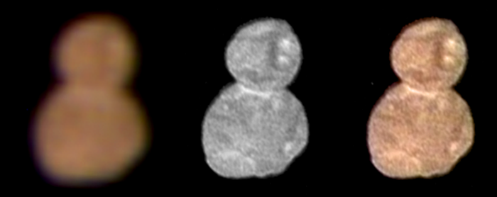 These are the first color images of Ultima Thule.