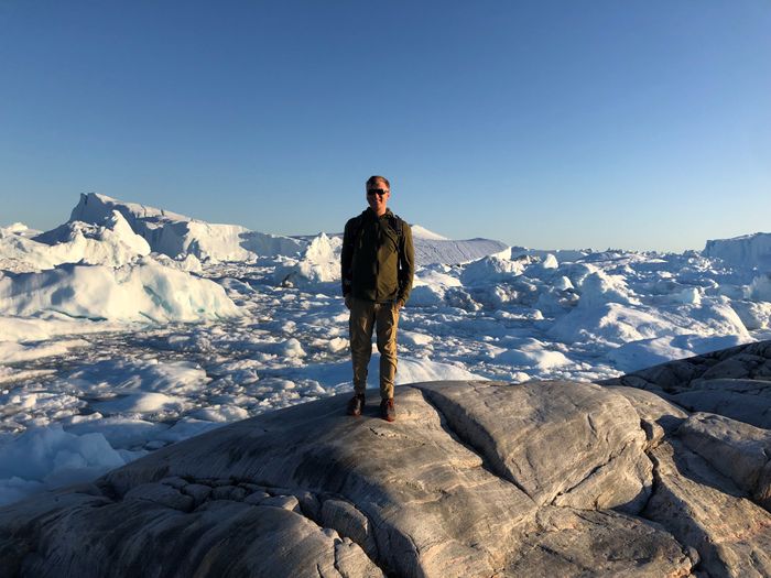 Ian McDowell in Greenland in 2018. (Credit: Ian McDowell)