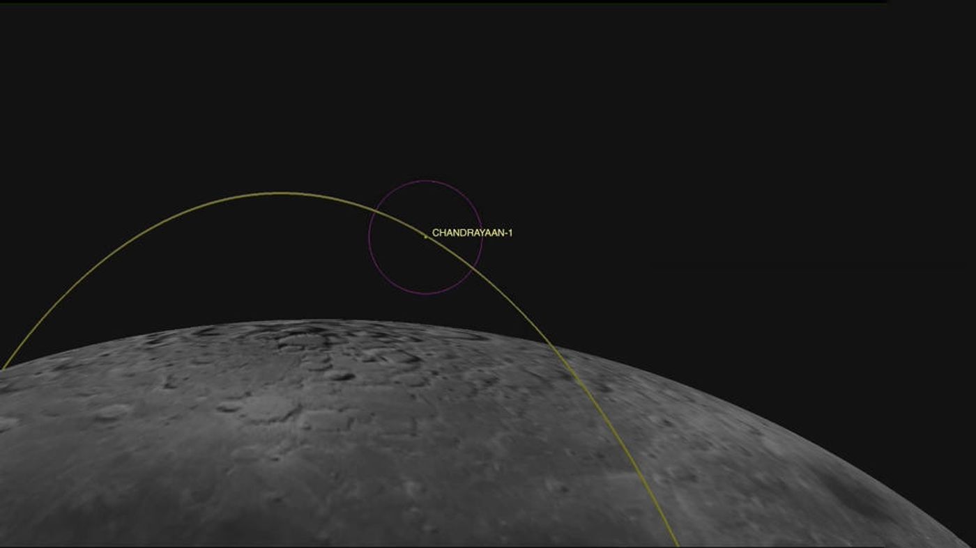 Using radar technology, NASA has found a lunar orbiter from India that hasn't been heard from in 8 years.