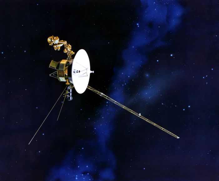 An artist's impression of the NASA Voyager Spacecraft. Credit: NASA/JPL