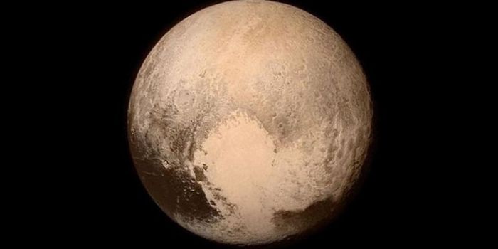 Pluto as photographed by NASA and SwRI's New Horizons spacecraft in 2015.