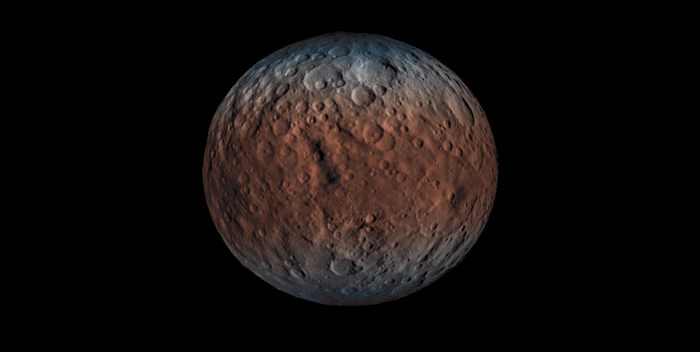 Ceres sometimes exhibits a "temporary" atmosphere at its poles. But why?