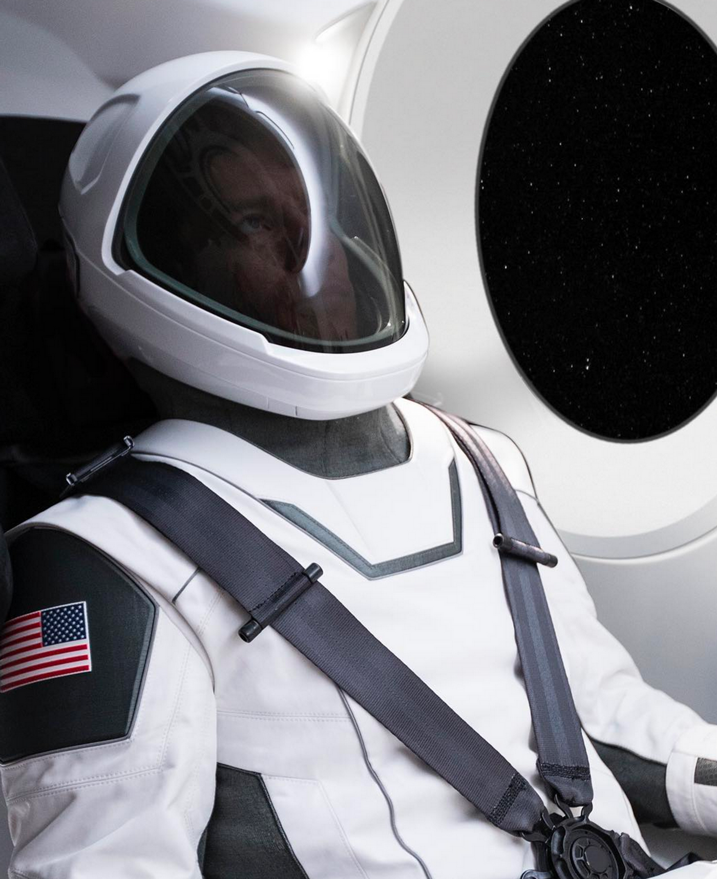 Elon Musk shared this image of a fully-functional space suit on his Instagram account this week.