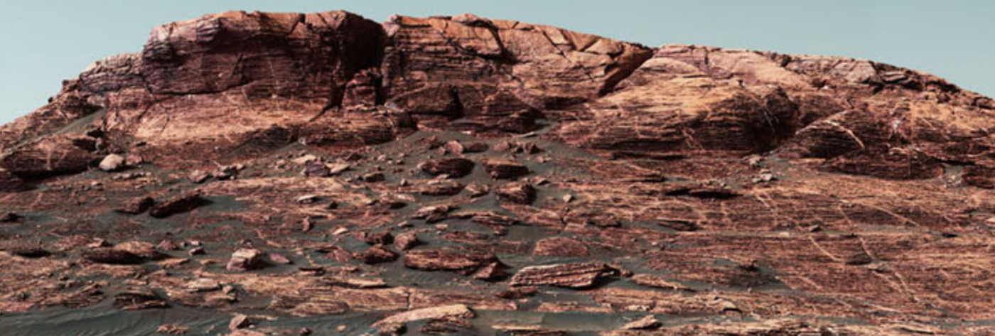 The top of Vera Rubin Ridge is Curiosity's next target.