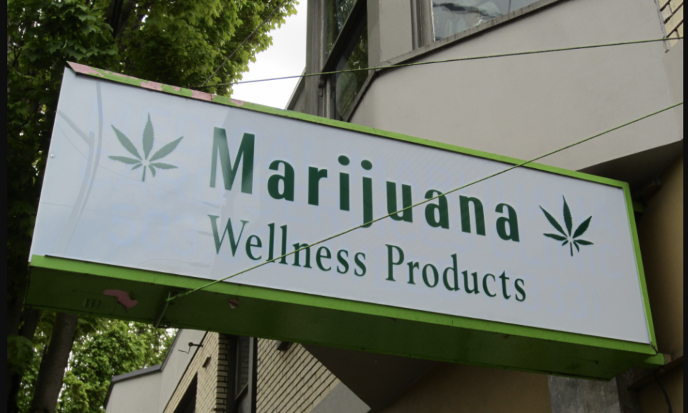 While marijuana may have tremendous potential as a medicinal product, the FDA wants sellers to prove their claims before peddling these products as therapeutics./Image Credit: Marijuana Wellness Products, Hollywood, Portland, Oregon / Credit: Wikimedia Commons/Another Believer