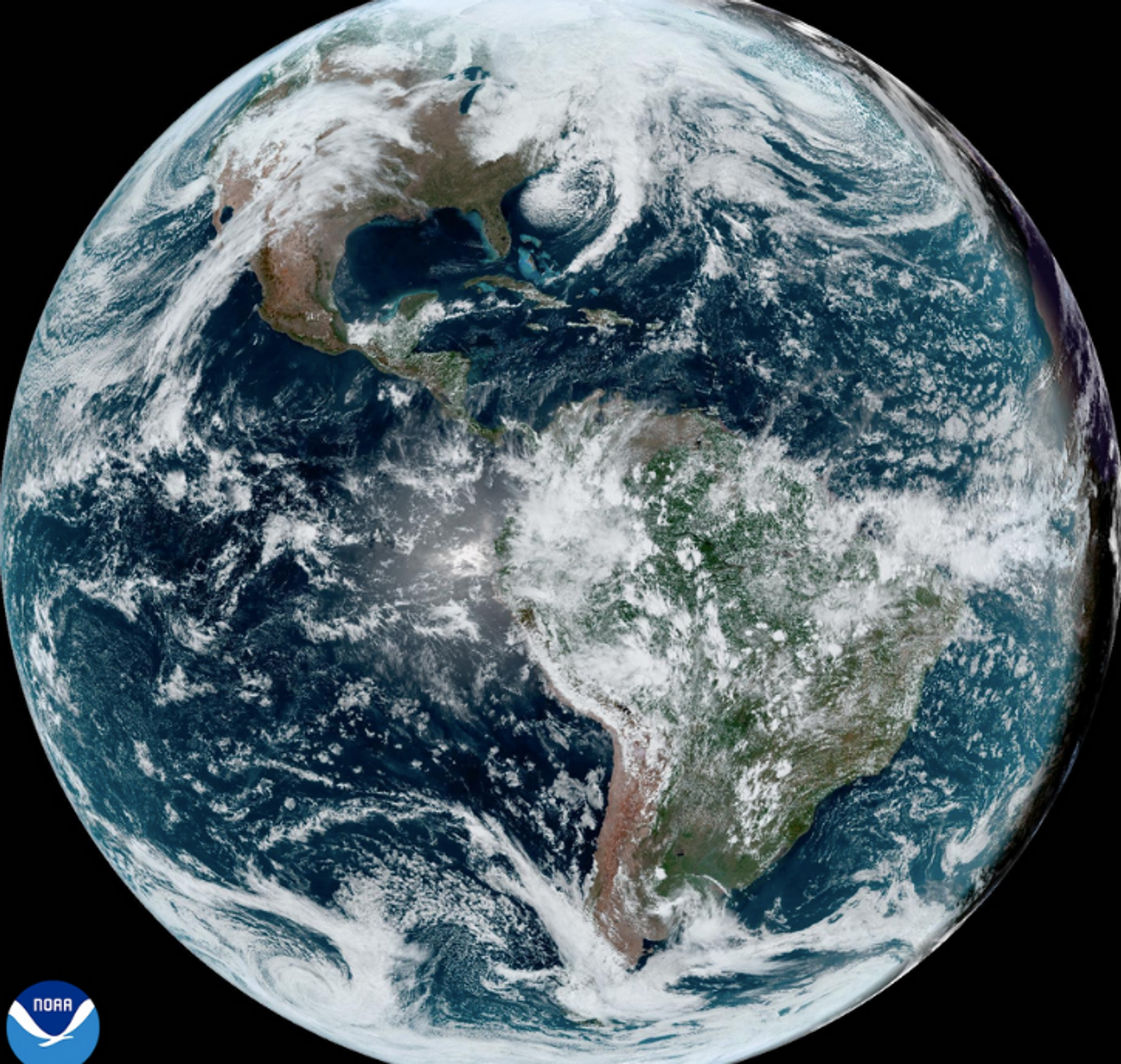 NOAA Satellite image on March 6, 2025 / Credit: NOAA