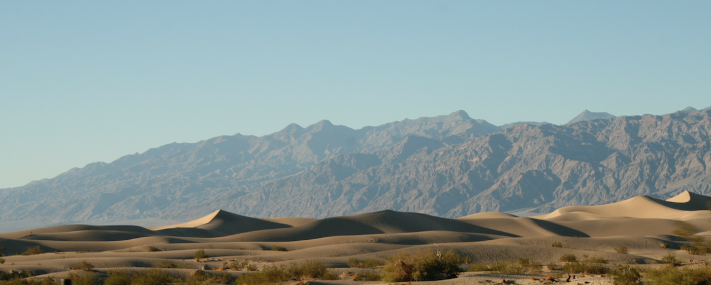 For this study, microbial samples were collected from underground sites all over the world inclduing Death Valley / Imge credit: Carmen Leitch