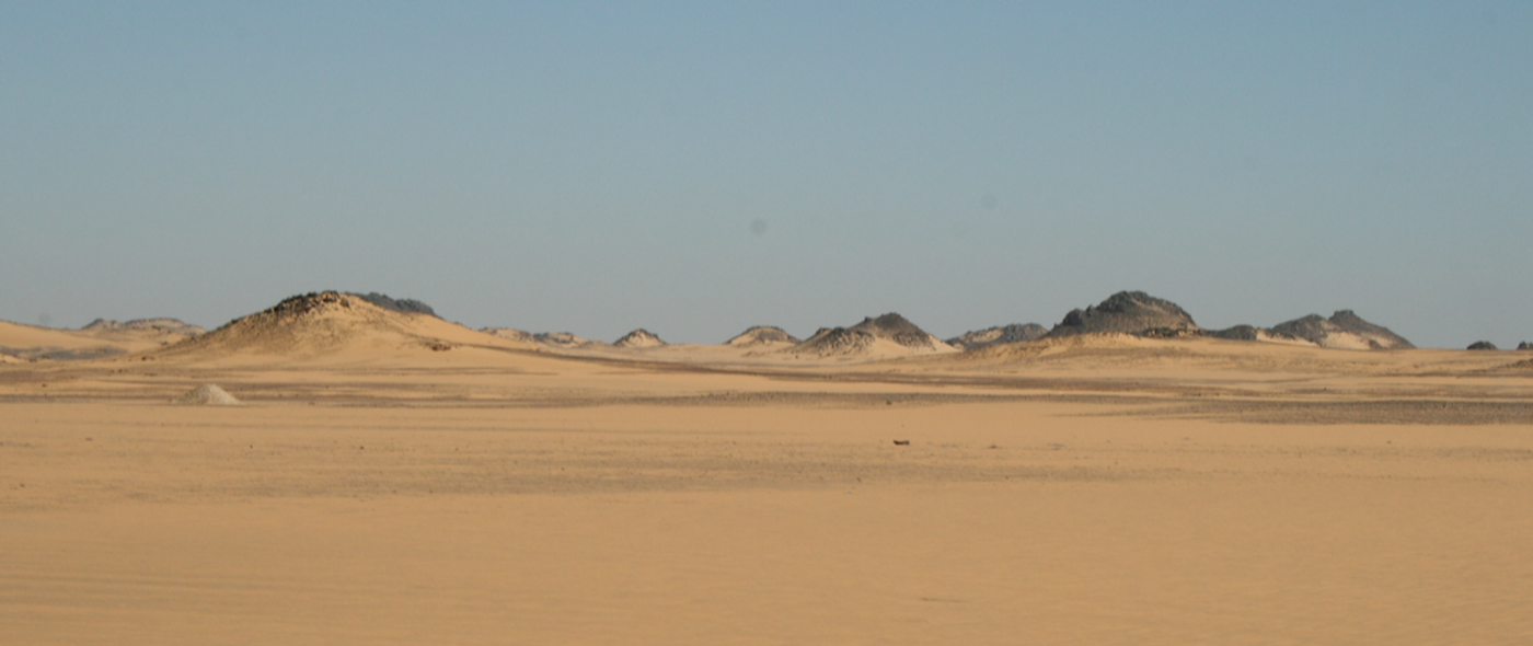 The Western Desert in Egypt / Credit: Carmen Leitch