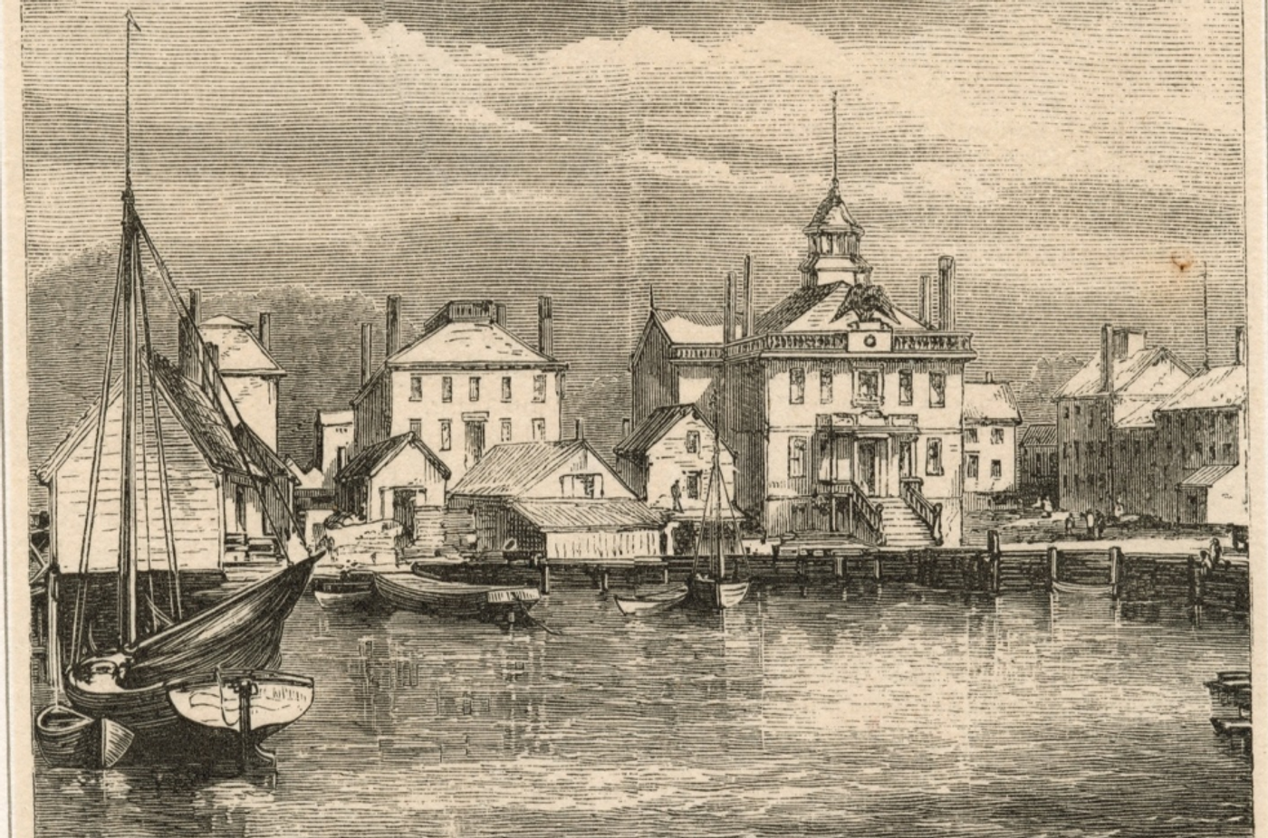 Salem, Massachusetts Custom House / Image credit: Picryl/ New York Public Library's Public Domain Archive