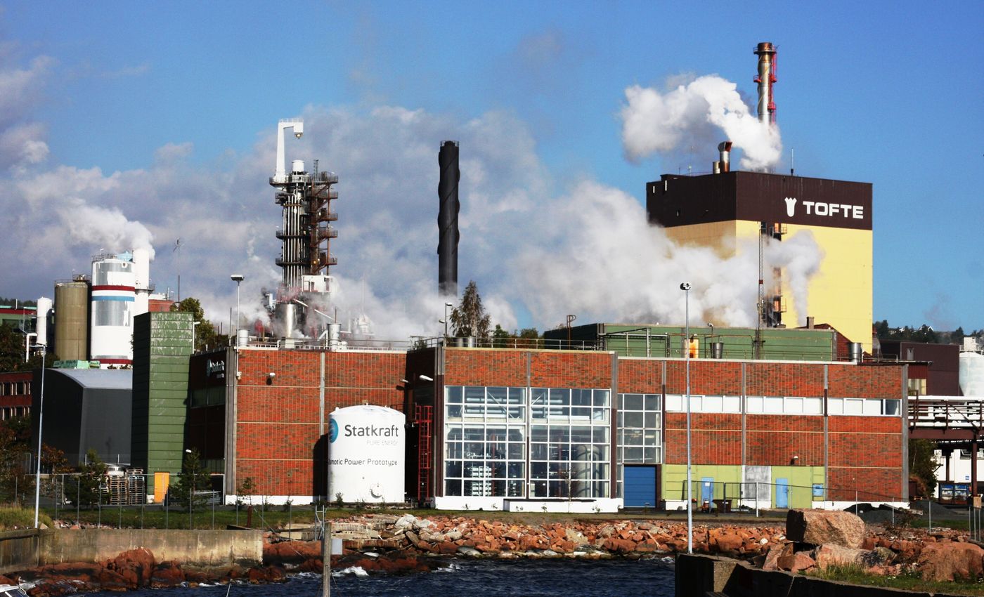 The world's first osmotic power station at Tofte, Norway (Bloomberg News)