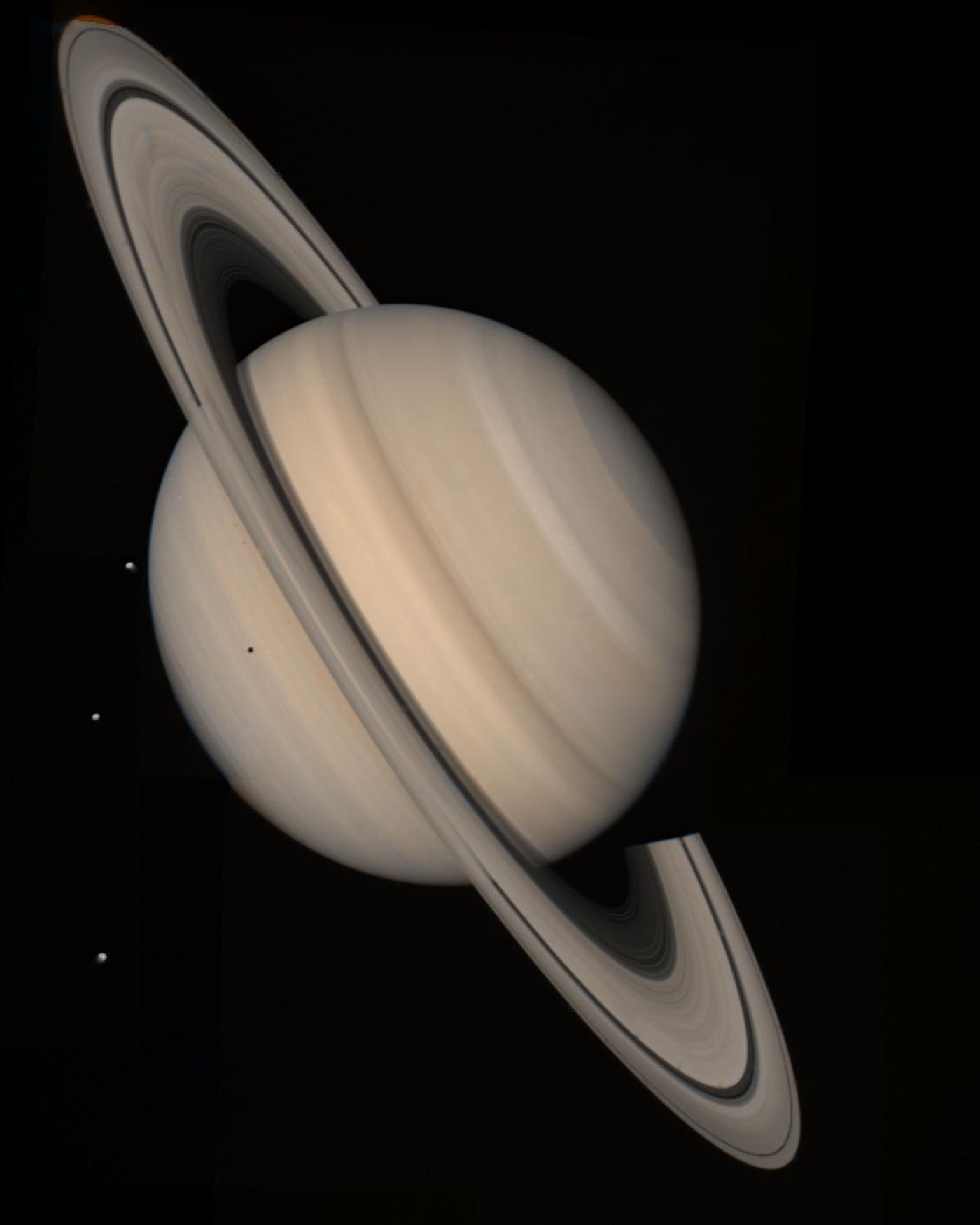 Voyager 2 image of Saturn. Image Credit: NASA/JPL