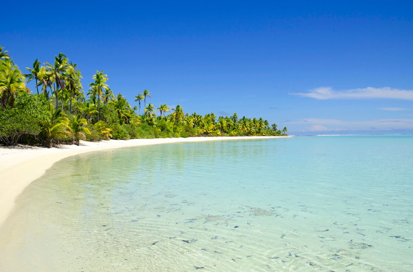 Aitutaki Atoll, in the Cook Islands. Photo: Flickr/Javier Losa via Touropia.com