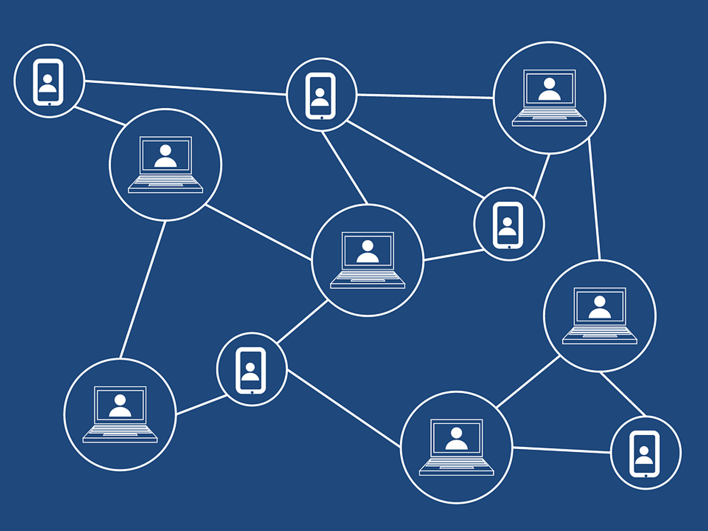 blockchain illustration, credit: public domain