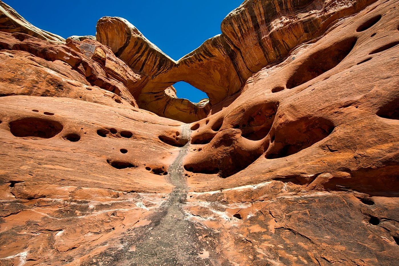 Geologists hope to discover more about Navajo sandstone like this, which was found in Canyonlands National Park. Photo: Pixabay