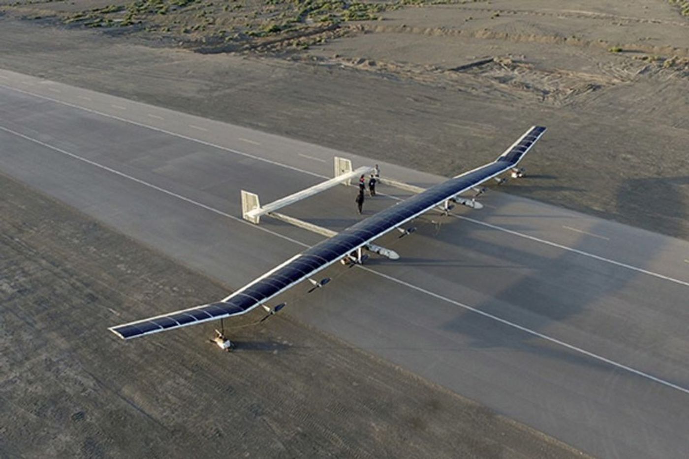 China has unveiled the world's second-largest solar-powered drone, capable of staying in flight for months at a time.