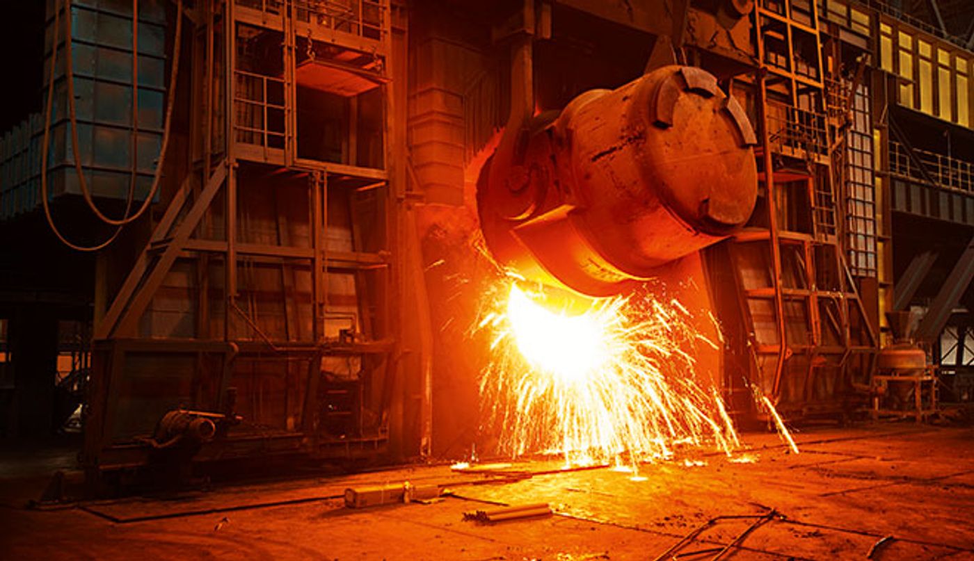 A steel manufacturing plant in Shanghai, China. Photo: World Finance