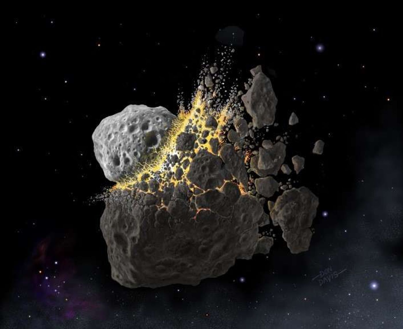 A space rock collision that took place 466 million years ago could have changed the types of meteorites that collided with Earth for millions of years.