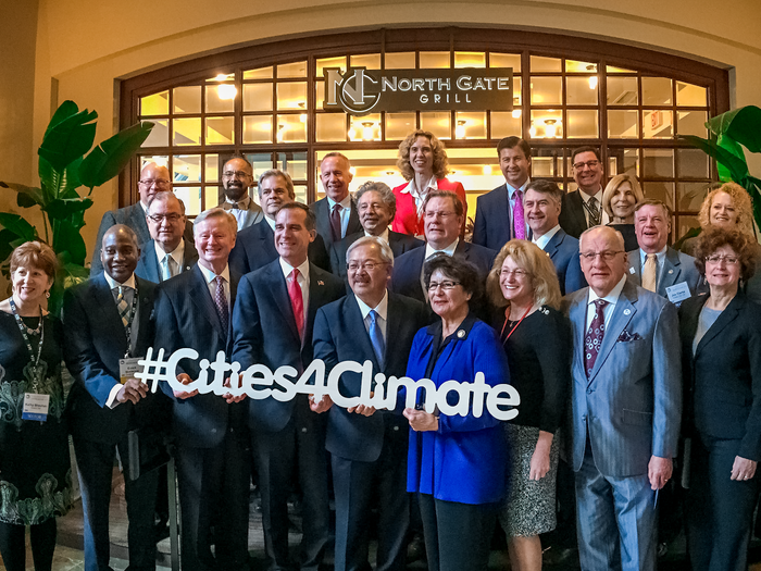 With the hashtag Cities for Climate, mayors unite under a common goal. Photo: Memphis Flyer
