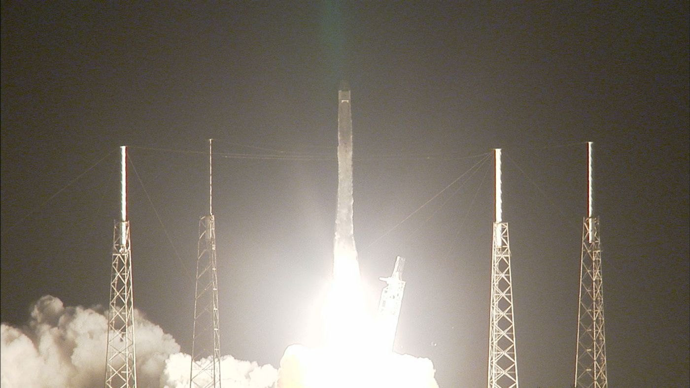 SpaceX sent a resupply mission to the ISS on Monday, following a separate resupply mission from Kazakhstan on Sunday.