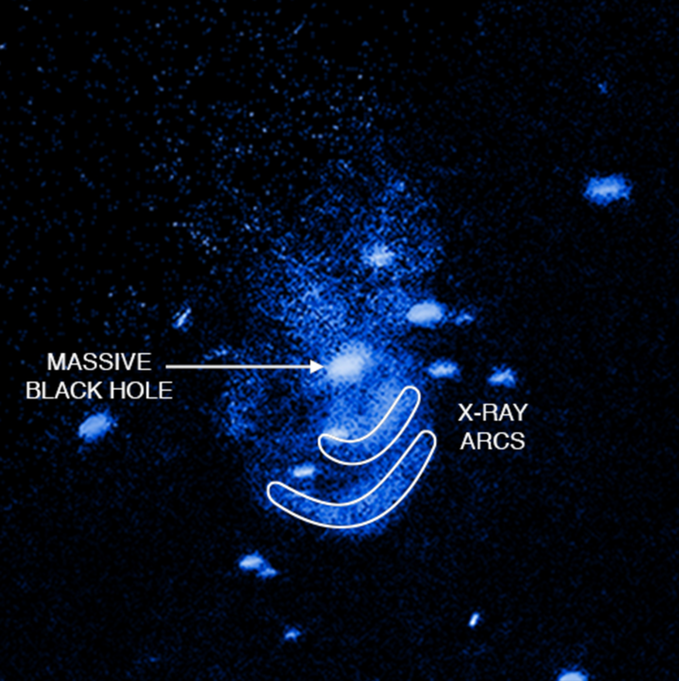 A black hole has been observed burping gasses after it consumed matter.