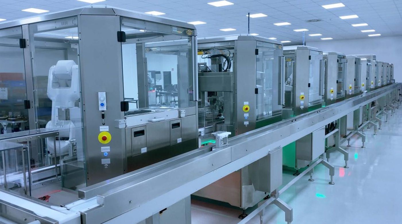 An ESSERT MicroFactory can be used to entirely automate medical device assembly. | © ESSERT Robotics