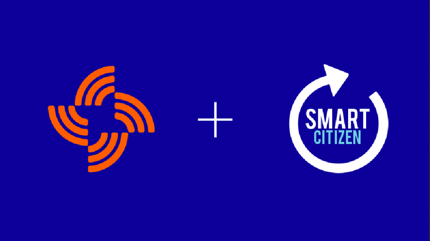 Streamr plus Smart Citizen Logos, credit: Streamr