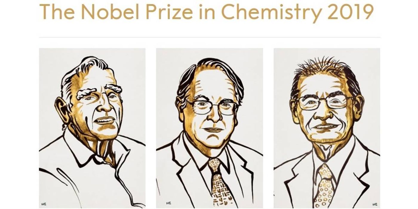 John B. Goodenough, M. Stanley Whittingham, and Akira Yoshino (Nobel Prize)
