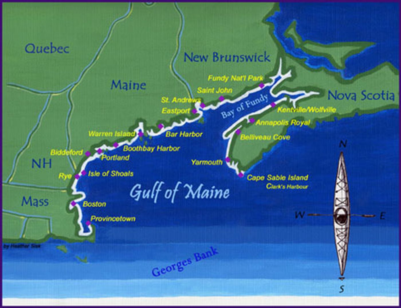 The Gulf of Maine covers a large region. Photo: GoMeExpedition