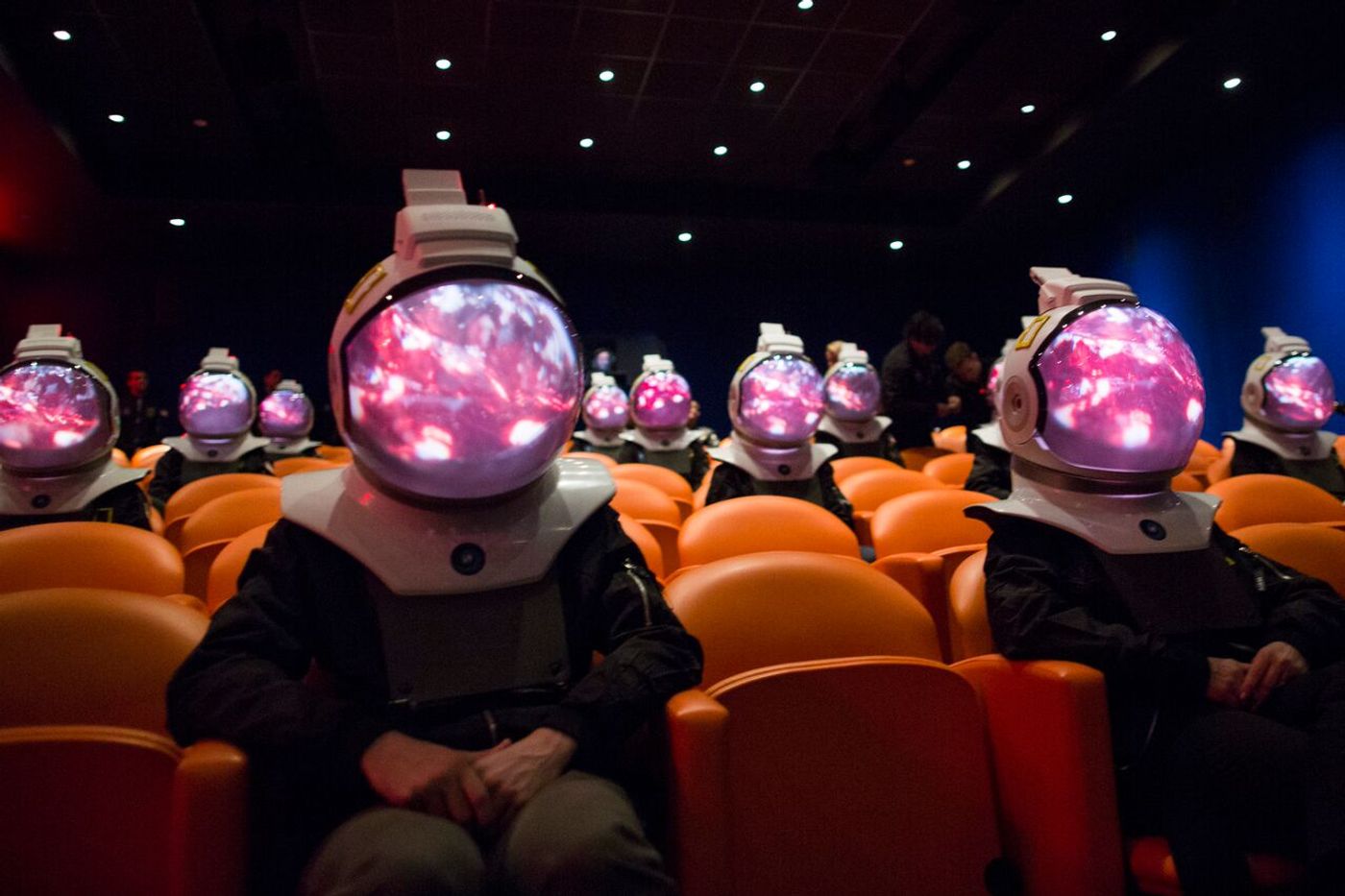 pictures of the helmets, credit: National Geographic