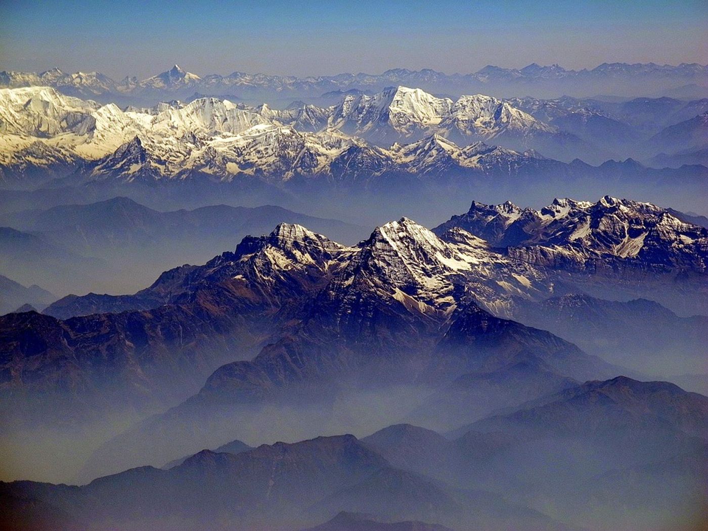 The Himalaya glaciers feed rivers that provides millions of people with water. Photo: Pixabay