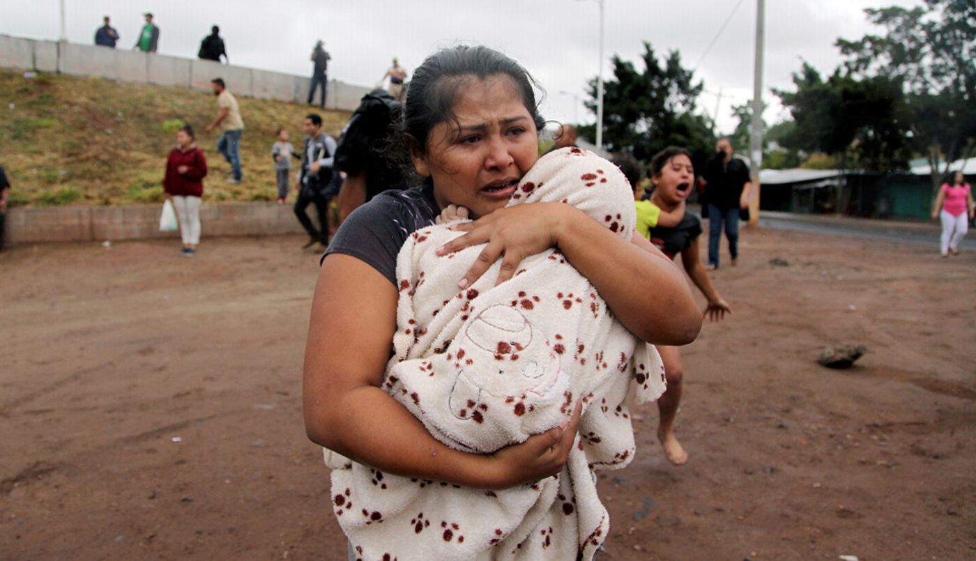 Climate change is pushing people to relocate - a glimpse of the future. Photo: People's World