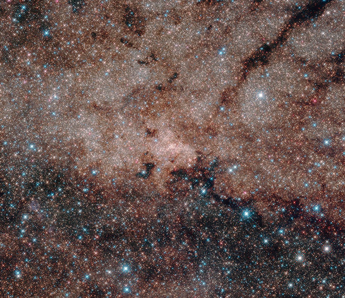 NASA captured a wide range spanning 50 light years across using the Hubble Space Telescope and hopes to learn more about the center of the Milky Way from it.