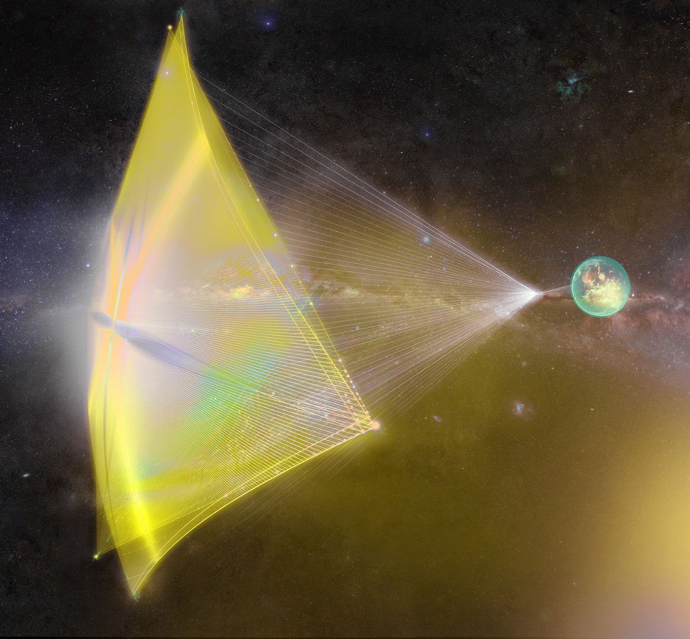 Stephen Hawking wants to accelerate nano spacecrafts to other star systems in the universe.