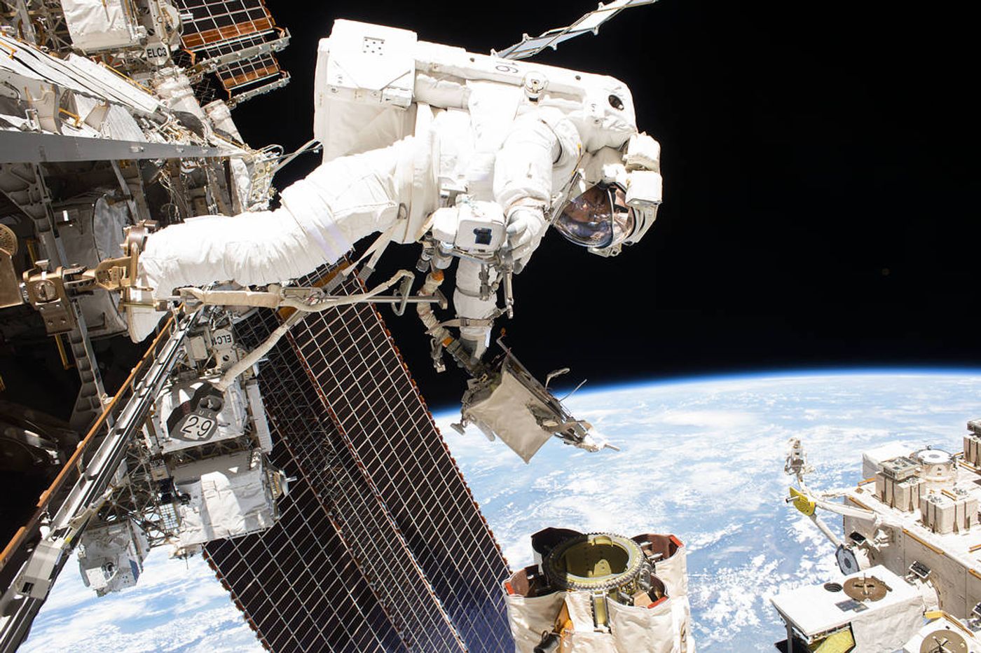 International Space Station, credit: NASA