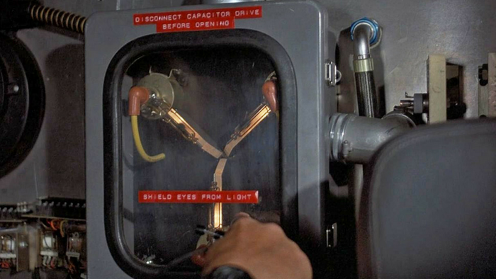 The Flux Capacitor in "Back to the Future" (Universal Pictures)