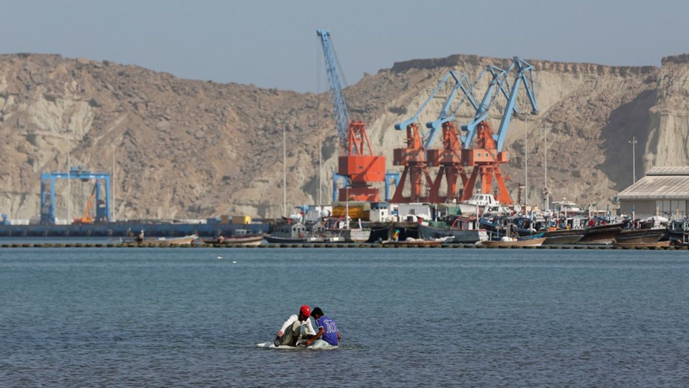 Some infrastructure projects have already begun, like this one in the Gwadar port in Pakistan. Photo: The Atlantic