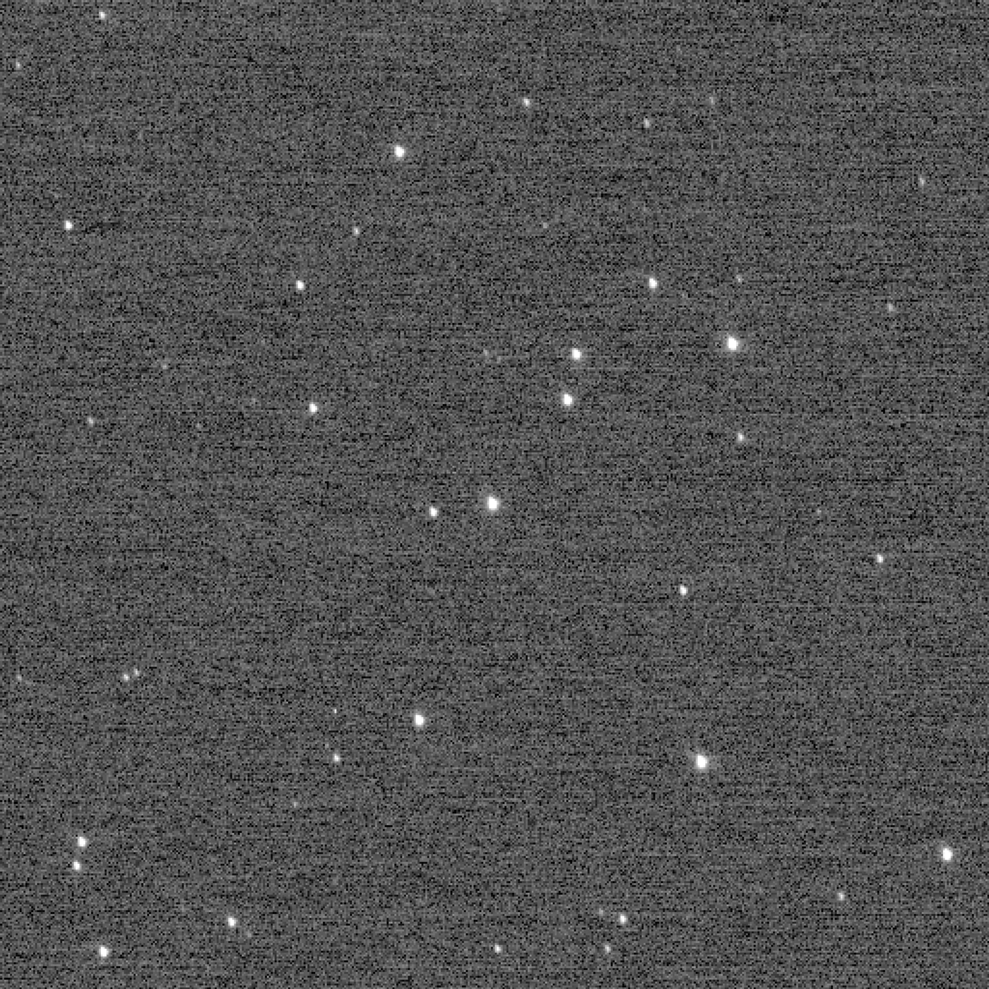 This was the most distant photograph ever taken from Earth, thanks to New Horizons. It shows the "Wishing Well" star cluster.