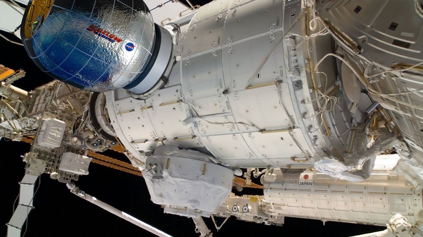 BEAM inflatable module is being sent to the ISS by NASA.