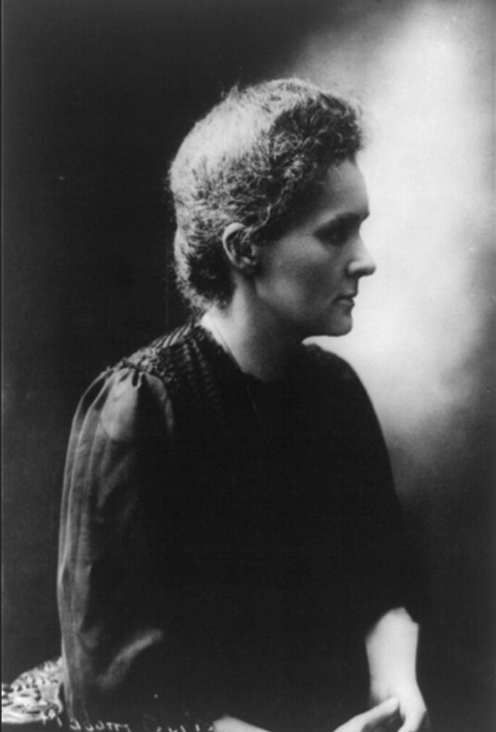 Image Credit: "Marie Curie (LOC)" by pingnews.com is marked with Public Domain Mark 1.0. To view the terms, visit https://creativecommons.org/publicdomain/mark/1.0/?ref=openverse.
