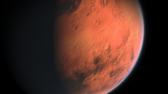 Mars has significantly less protection from cosmic and solar radiation than the Earth does, so astronauts face potential increased risks for cancer if they ever trek the Martian surface.
