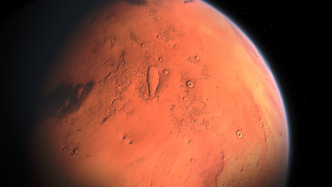 Mars still has an atmosphere today, but it's not as thick or vibrant as it once was, as solar wind has stripped at least 66% of it away over the past 4.5 billion years.