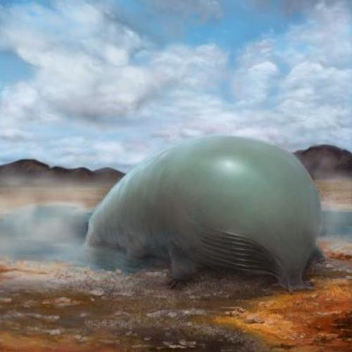 An artist's rendering of organosilicon-based life. Organosilicon compounds have carbon-silicon bonds. Research from Frances Arnold's lab at Caltech showed that bacteria can make organosilicon compounds. This doesn't prove that silicon- or organosilicon-based life is possible, but shows that life could be persuaded to incorporate silicon into its basic components. / Credit: Lei Chen and Yan Liang (BeautyOfScience.com) for Caltech