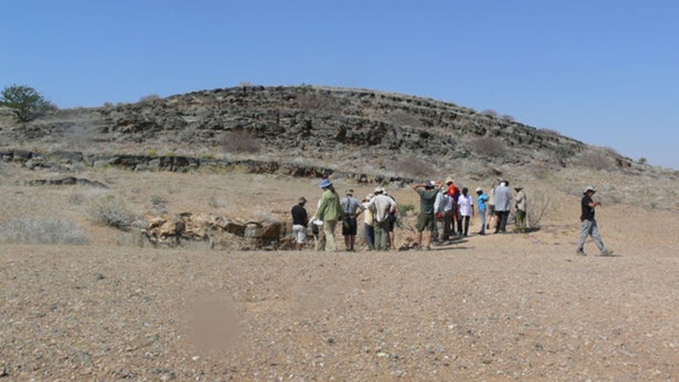 Drumlins in Namibia point to the region's glacial past. Photo: New Atlas