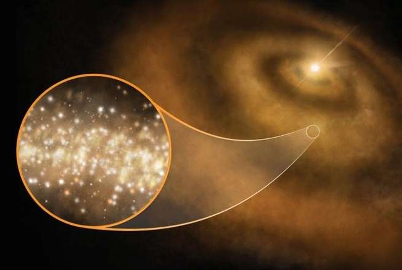 Stellar nanodiamonds may have warped starlight in such a way that it yielded unexpected data during observations.