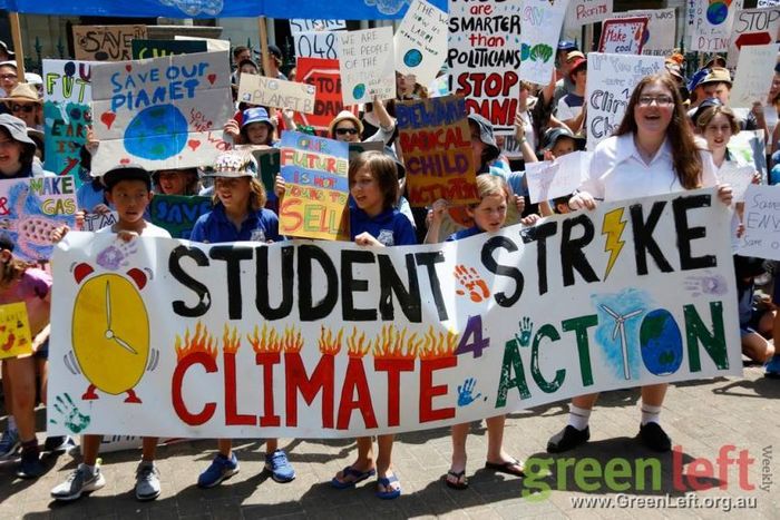 Students strike around the world to fight climate change. Photo: DW