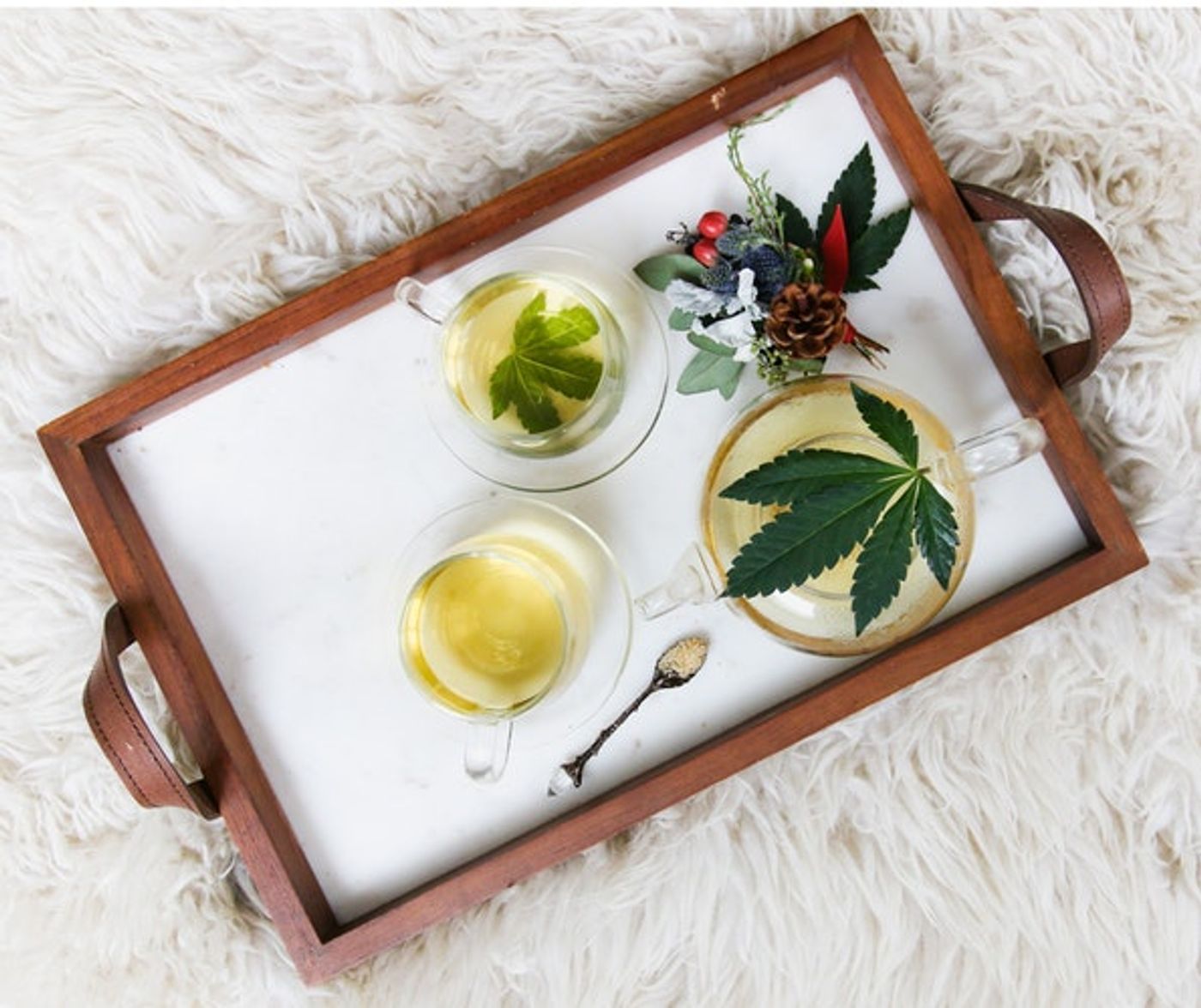 Image: cannabis tea, credit: public domain