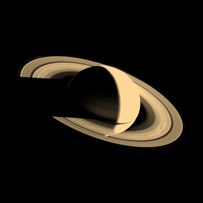 Voyager 1 image of Saturn. Image Credit: NASA/JPL